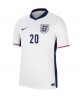 Günstige England Jarrod Bowen #20 Heimtrikot EM 2024 Kurzarm